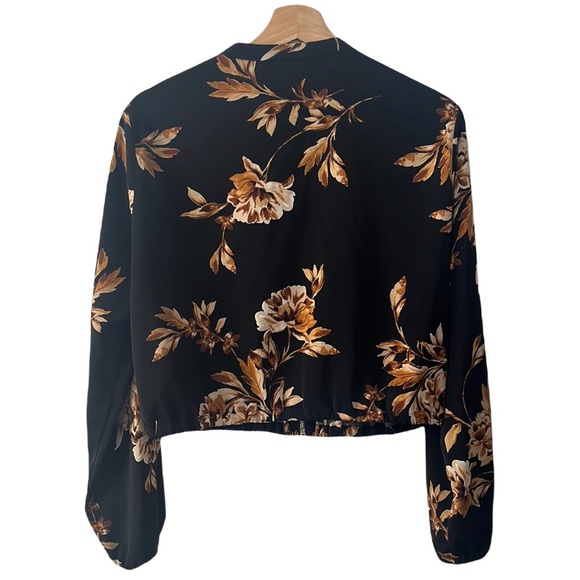 Floral bomber-style jacket - Picture 2 of 5